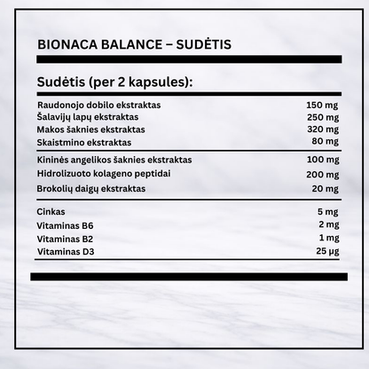 Balansas - Menopauzei
